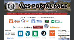 Desktop Screenshot of portal.whitehallcityschools.org